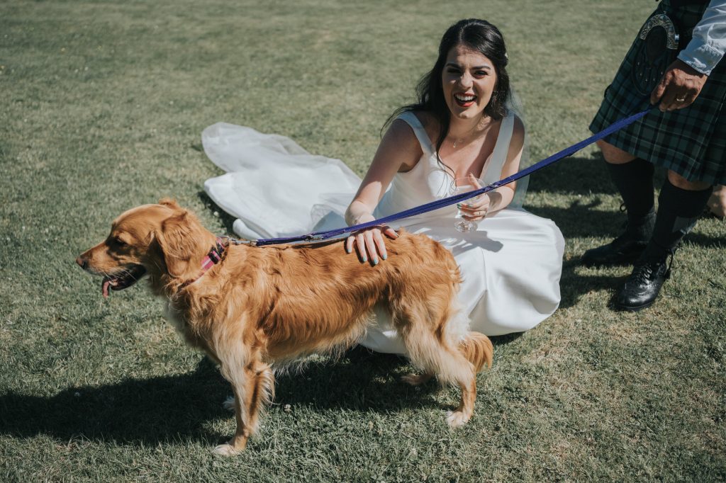 Fingask Castle Dog Friendly Wedding Venue