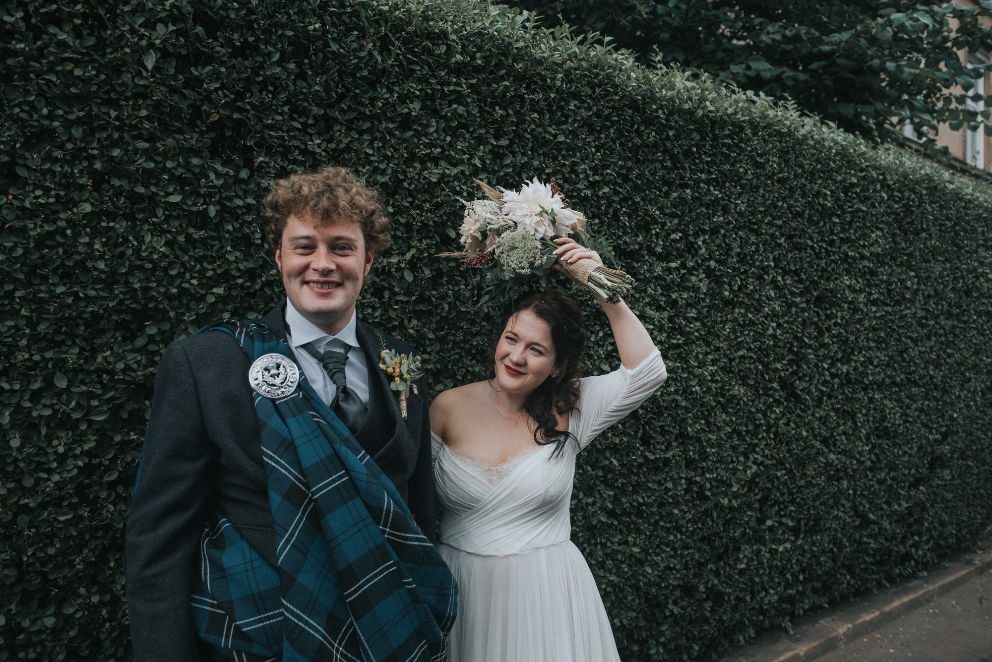 Unique small Glasgow Wedding